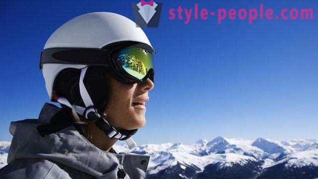 Goggles Ski: hoe te kiezen. Punten voor het skiën