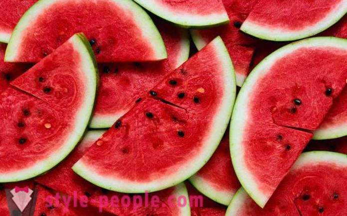 Watermeloen dieet. dieet beschrijving watermeloen en reviews