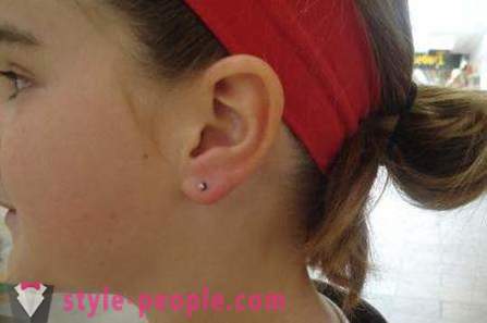 Verscheidenheid van oor-piercing. Hoe kan het oor piercing kiezen