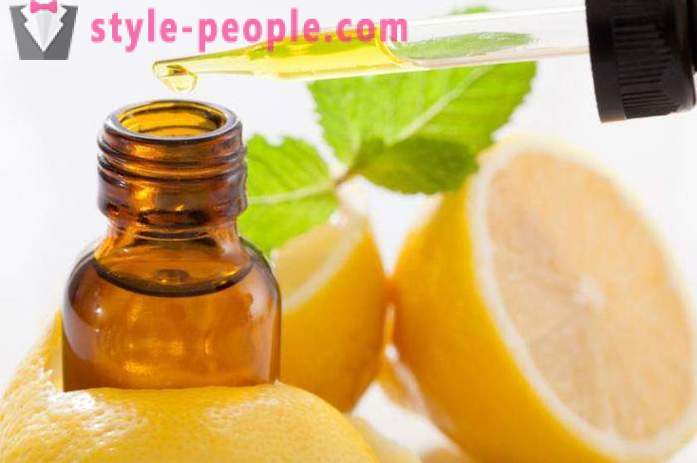 Lemon essentiële olie: eigenschappen, toepassingen, beoordelingen