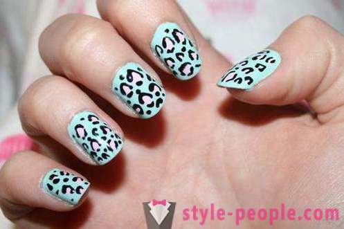 Leopard manicure hoe te maken thuis